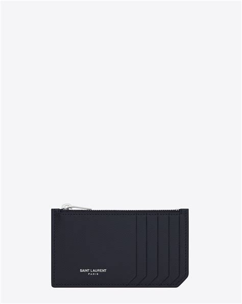 ysl 5 fragments zip pouch|Saint Laurent 5 Fragments Leather Zip Pouch.